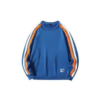 Casual Striped Corduroy Sweatshirt