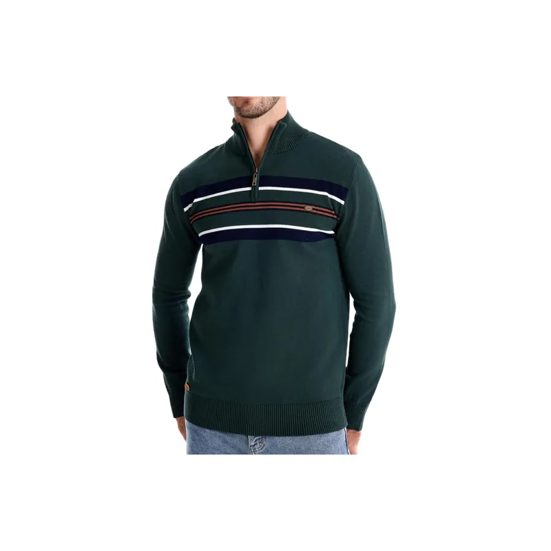 Casual Striped Sweater-8