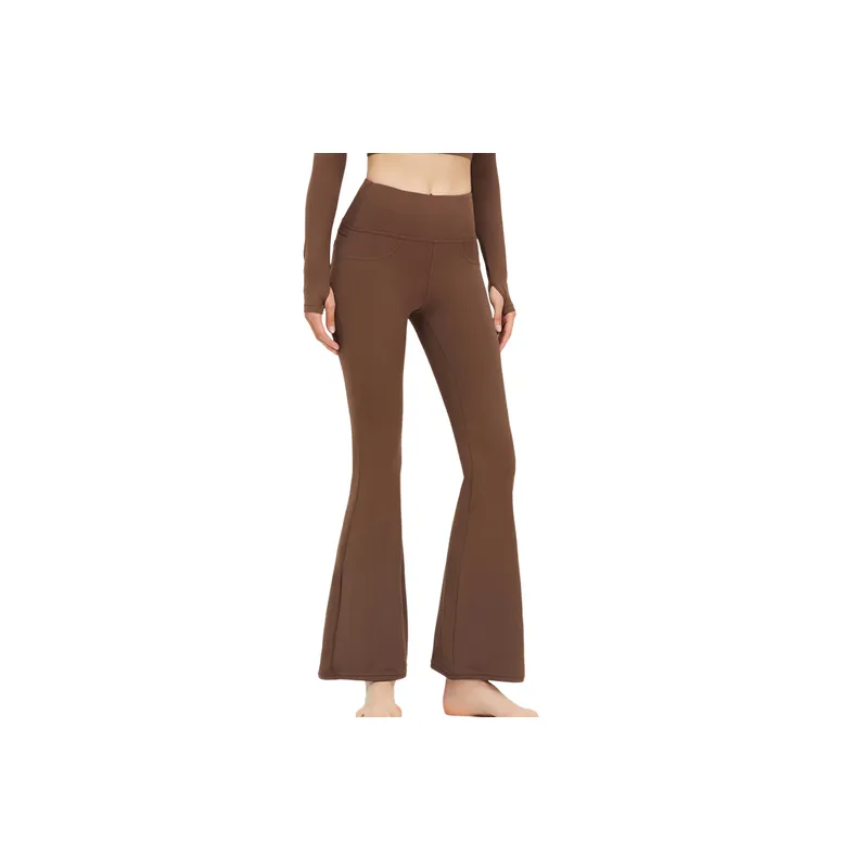 Casual Plain Sports Pants Women-4