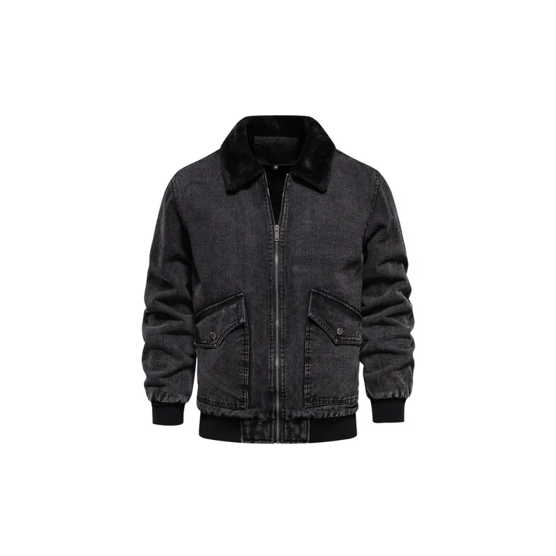 Casual Fashionable Denim Jacket-5