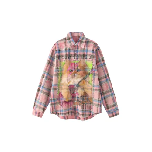 Fashionable Loose Paint Shirt
