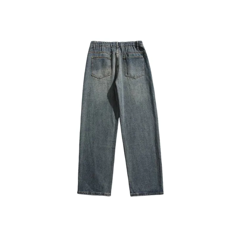 Trendy Washed Jeans-1