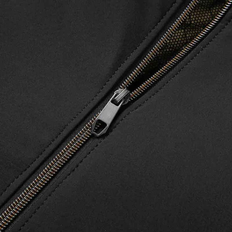 Plain Zipper Jacket-2