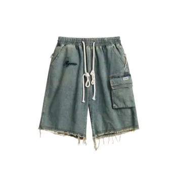 Retro Casual Denim Shorts