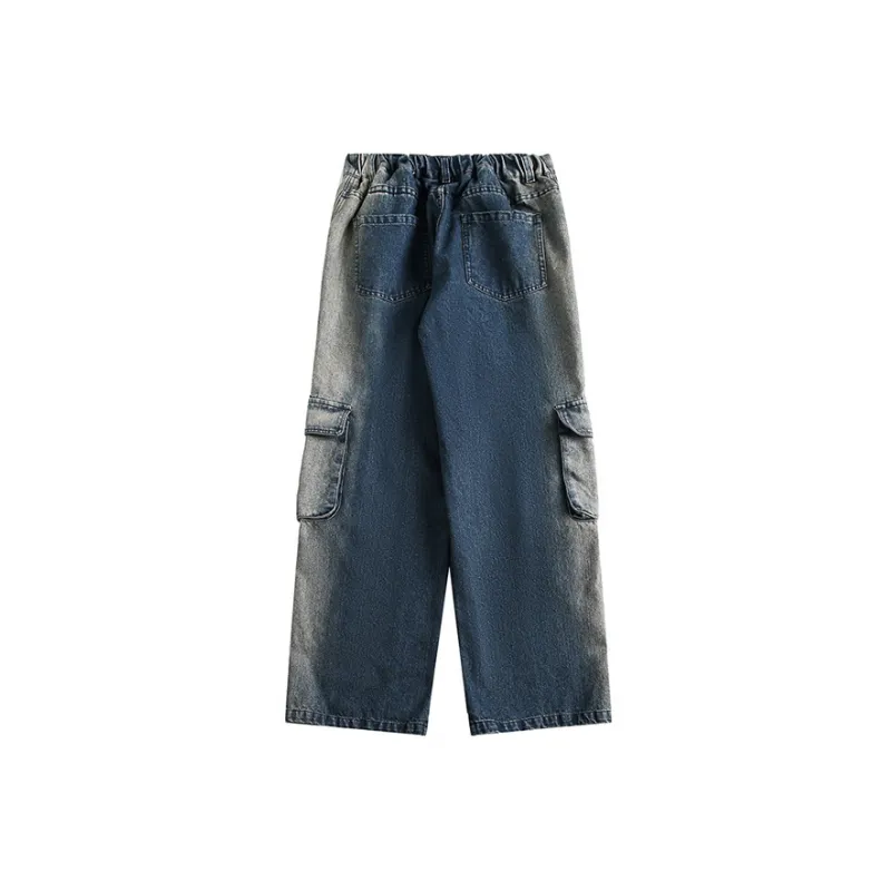 Retro Loose Cargo Pants-1