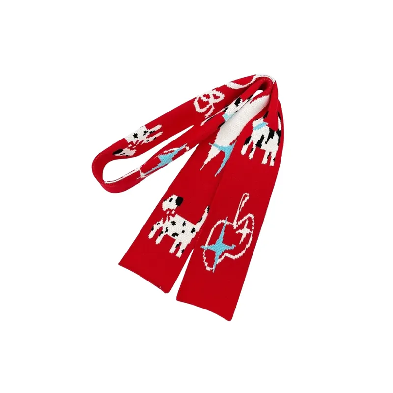 Fashion Cute Knit Scarf-1