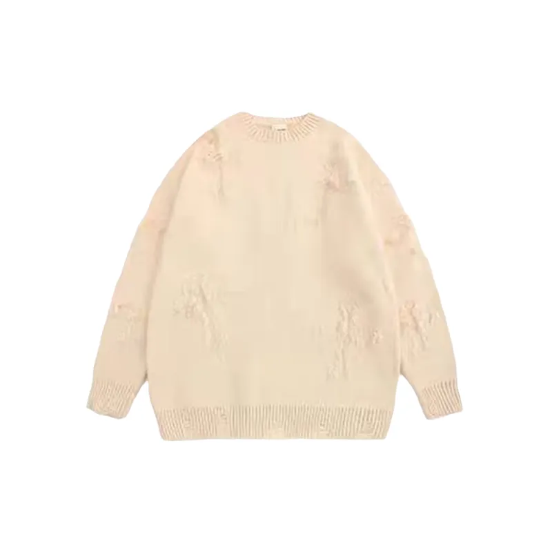 Ripped Loose Sweater-6