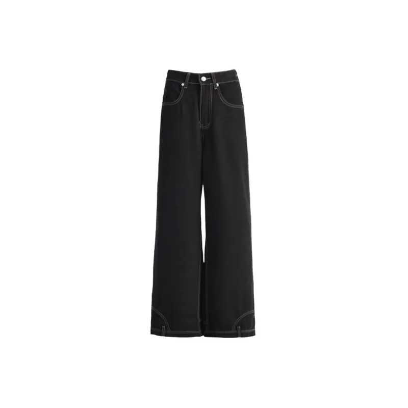Basics Simple Jeans Women-0