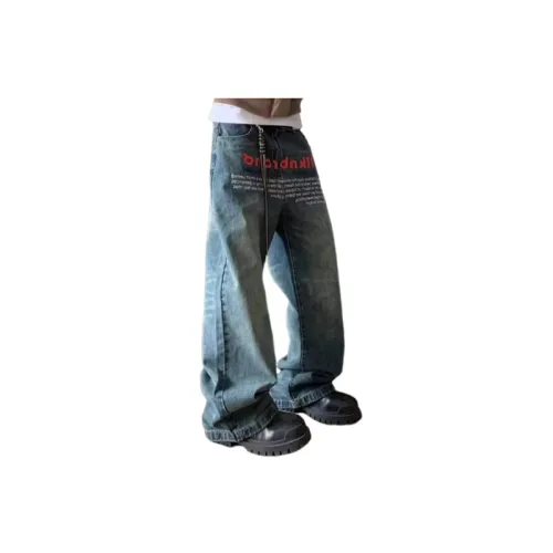 Washed Retro Jeans Women