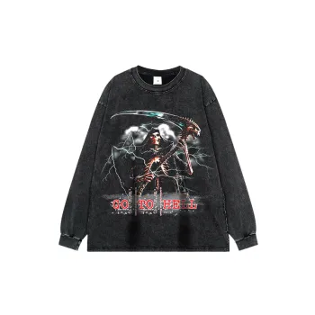 Street Skull Retro Sweatshirt