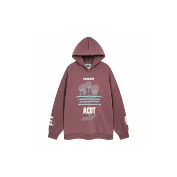 High Street Retro Fashion Brand Hiphop Hooded Jacket