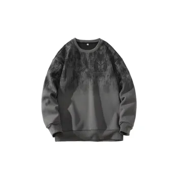 Fashionable Loose Long Sleeve Sweatshirt