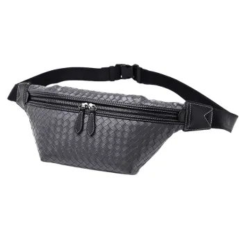 Woven Pattern Chest Bag