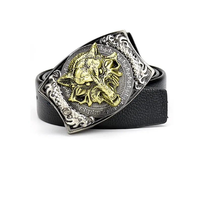 Fashionable Funky Leather Belt-1