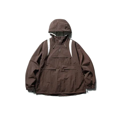 New Style Vintage Mechanical Work Style Patchwork Pullover Jacket