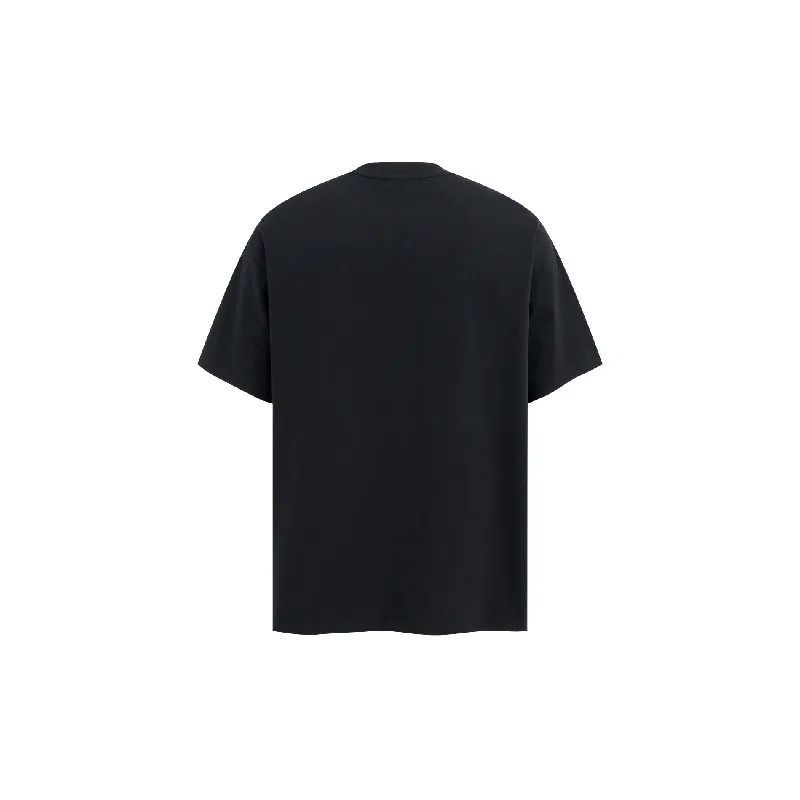 Fashionable Loose 100% Cotton T Shirt-1