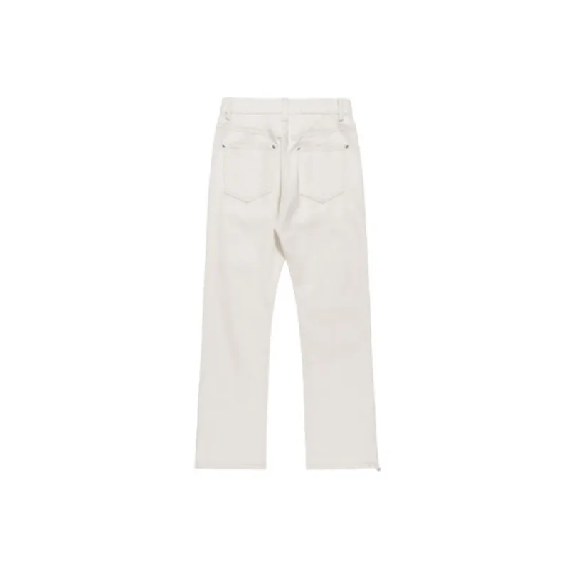 Casual Loose Straight Leg Cargo Pants-4
