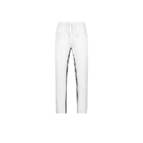 HELIPORT Apron White Stripe-breasted Trendy Brand High Street All-match Straight Casual Pants