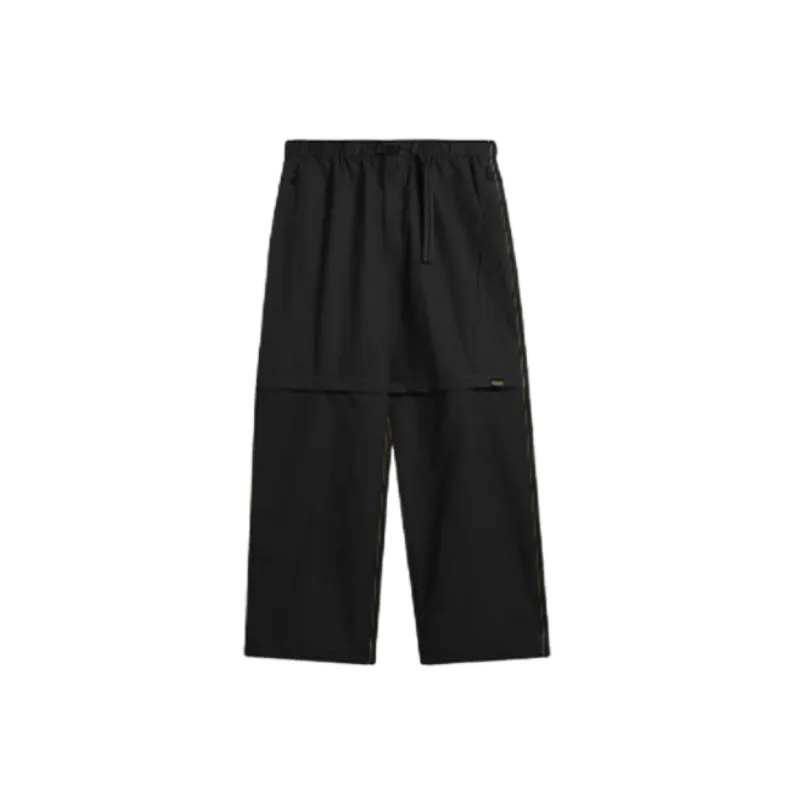 Basics Simple 100% Nylon Casual Pants-3