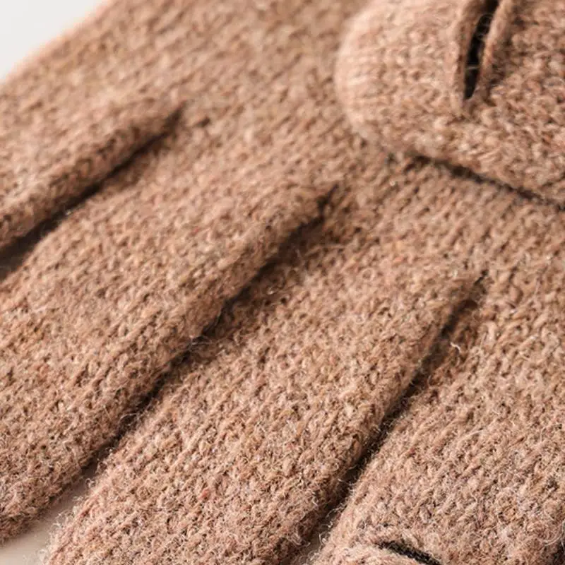 Casual Basics Knit Gloves-6