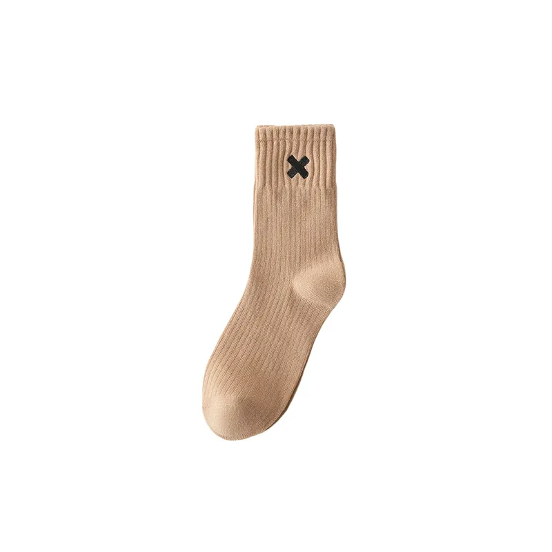 Fashionable Simple Mid Calf Sock-5