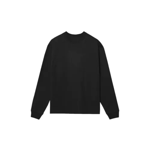 Sporty Plain Polyester T Shirt Unisex
