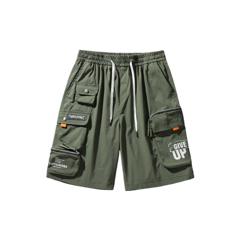 maple-leaf logo swim shorts