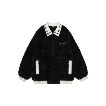 Heart Hollow Out Quilted Jacket