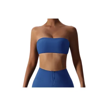 Simple Casual Nylon Spandex Double Sided Brushed Fabric Sports Underwear Women