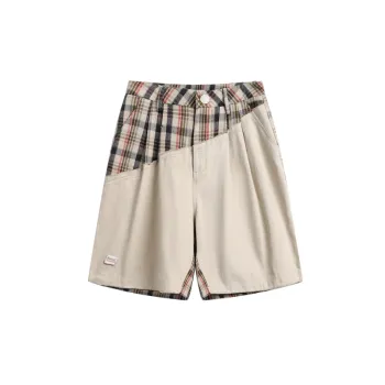 Retro Casual Plaid Shorts