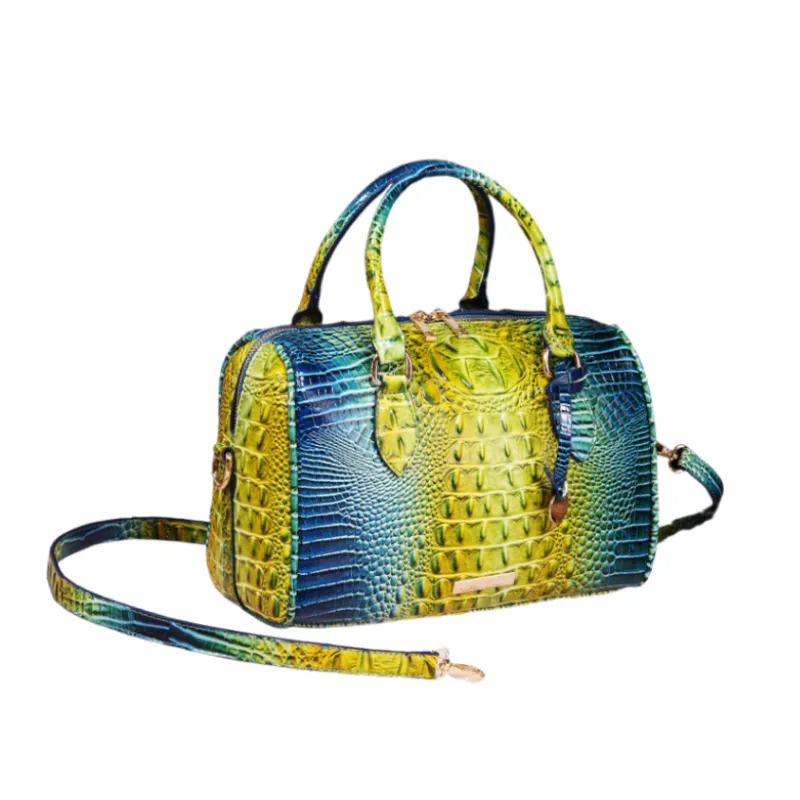 Retro Contrast Color Crossbody Bag-4