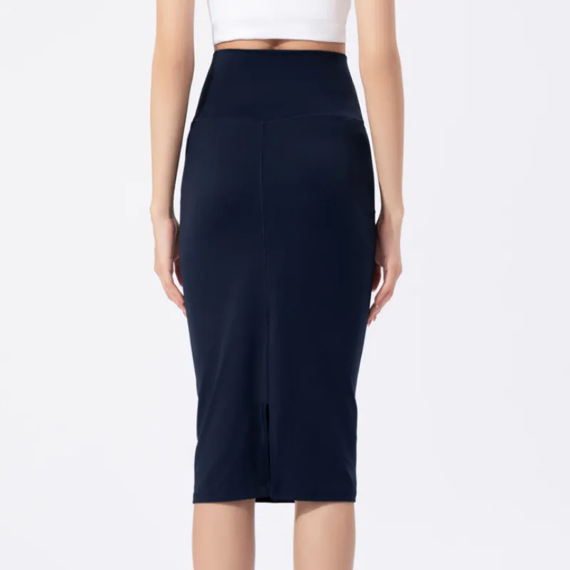 Basics Fashionable Nylon Skirt Women-7