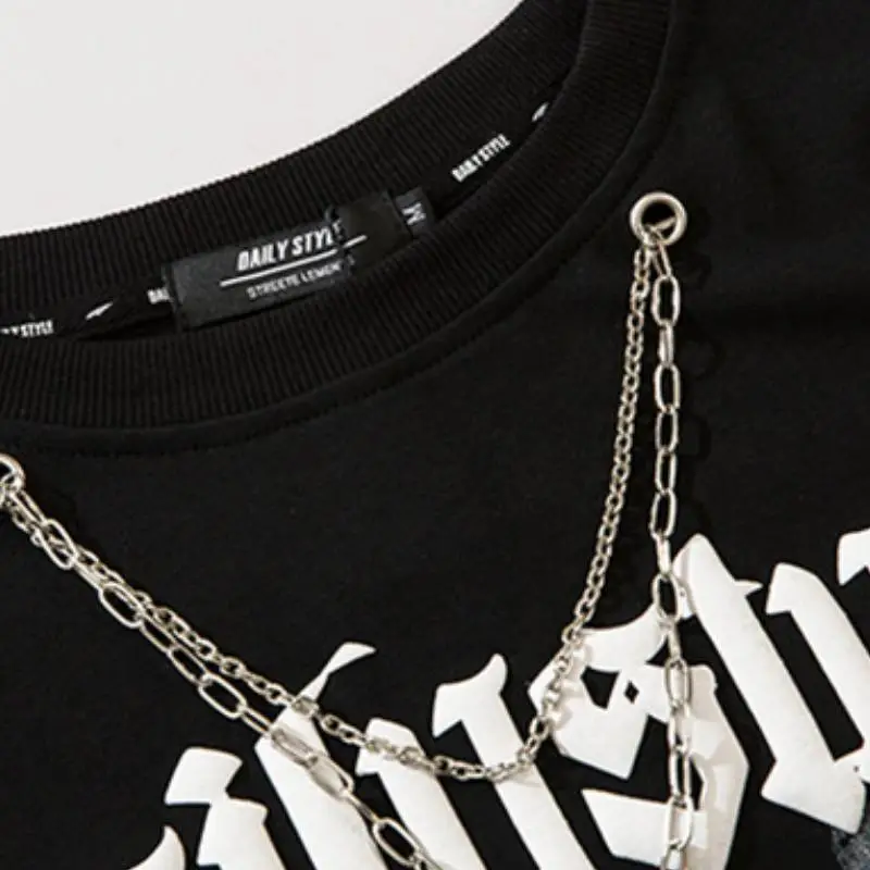 Fashionable Cross Sweatshirt-2