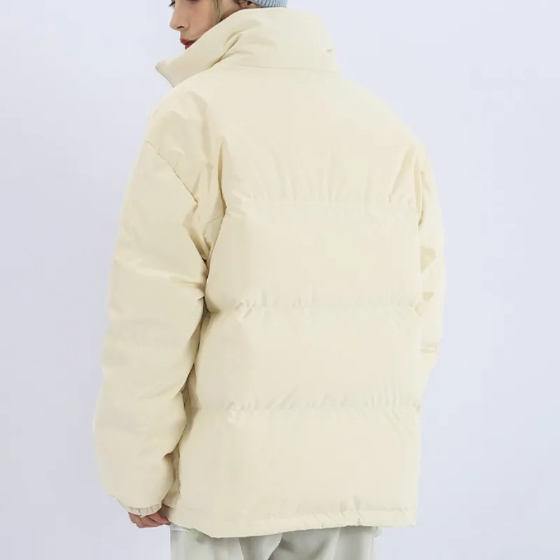 Casual Waterproof White Duck Down Jacket-6
