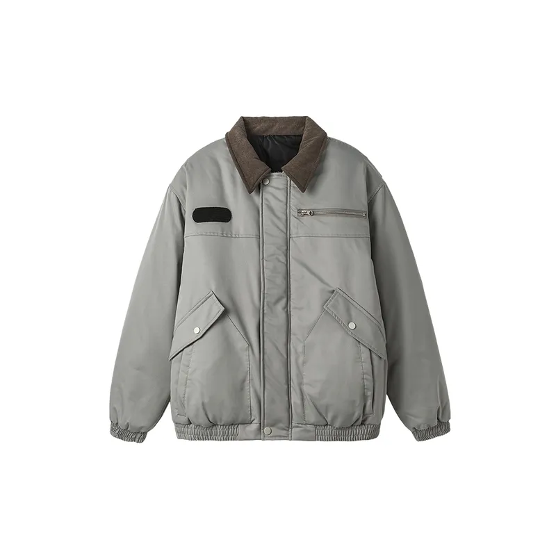Loose Casual Quilted Jacket-2