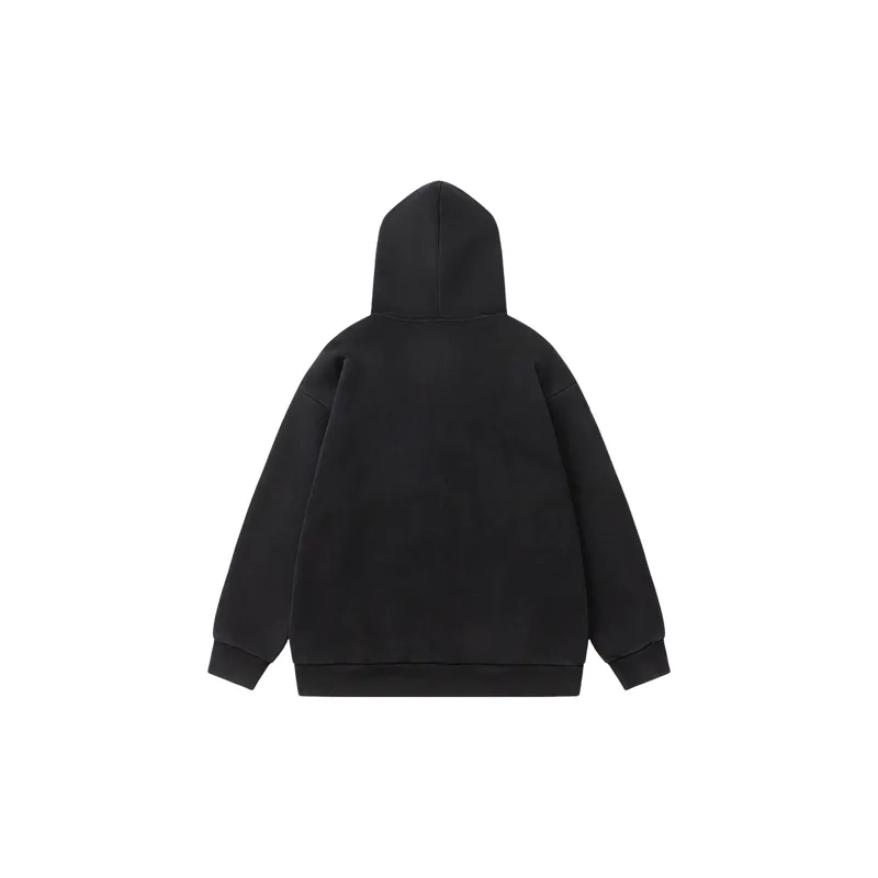 Distress Loose Sweatshirt-1