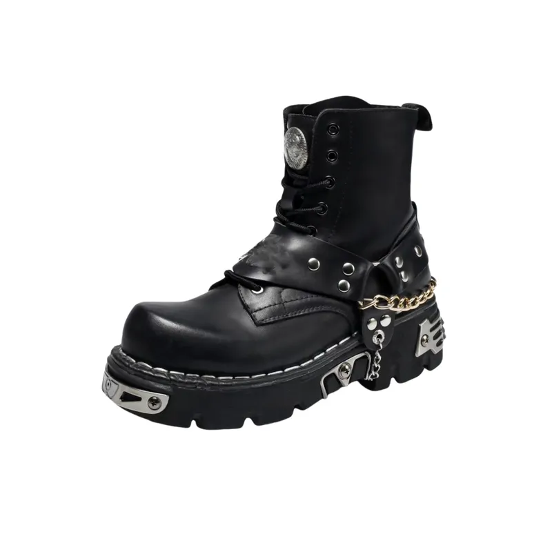 Casual Skull Martin Boot