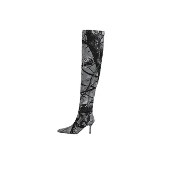 Sexy Funky Thigh High Boots