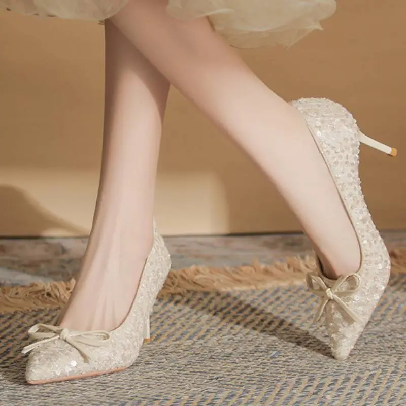 Plain Sexy High Heels-1