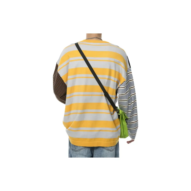 Fashionablet Striped Loose T Shirt-5