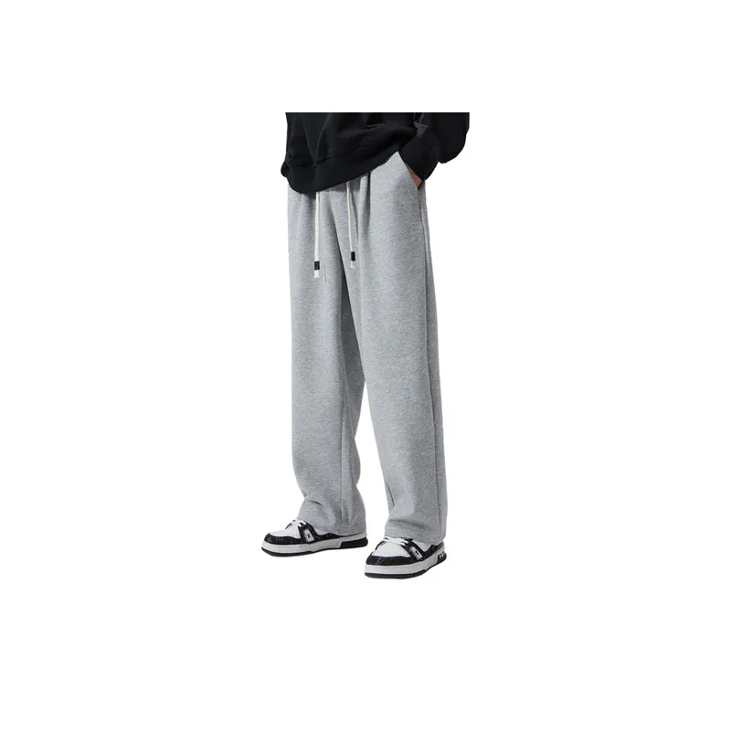Loose Drawstring Casual Pants-0