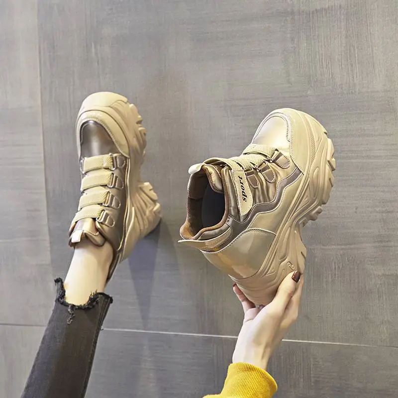 Trendy Waterproof Platform Shoes-7