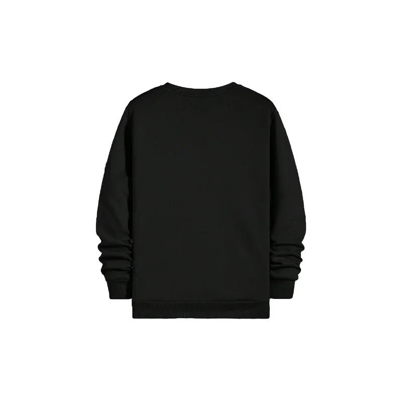 Fashionable Loose Terry Fabric Sweatshirt-1