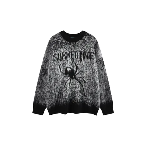 New Design Lazy Blend Woven Gradient Spider Seahorse Hair Sweate
