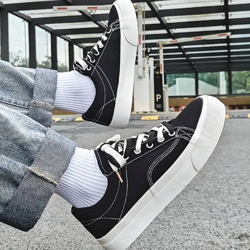 Breathable Retro Canvas Shoes-5