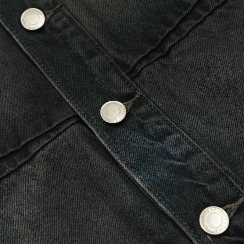 Retro Washed Loose Jacket-3
