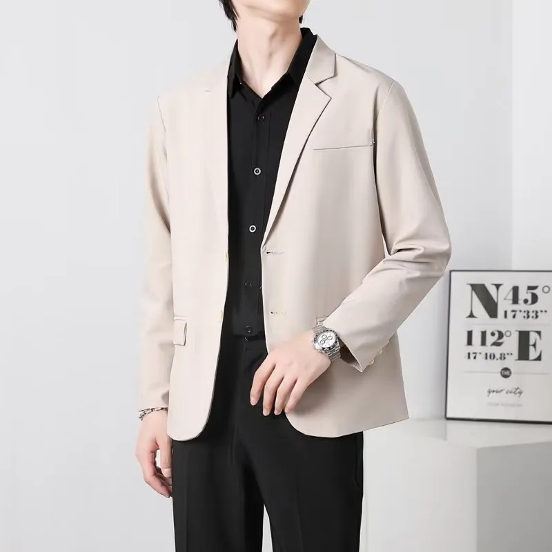 Casual Basics Loose Business Suit-3