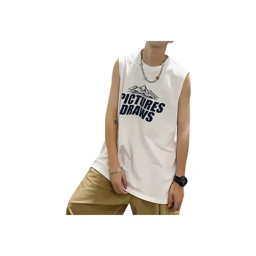 Fashionable Hip-Hop Sports Sleeveless T-shirt