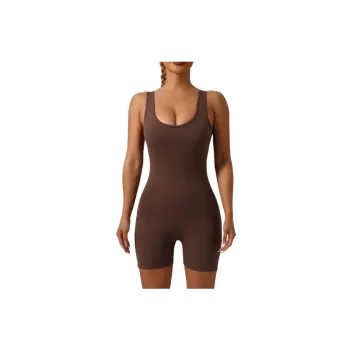 Fashionable Simple Blended Synthetic Fabrics Bodysuit Women