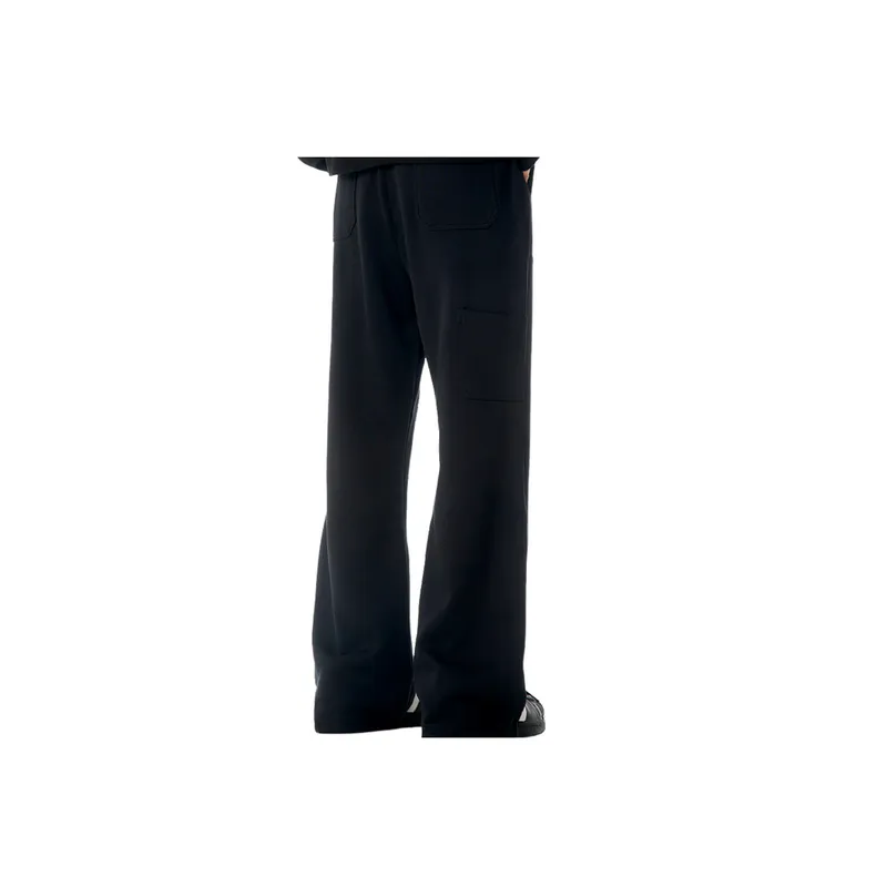 Retro Casual Pants Loose Knit Sweatpants-7